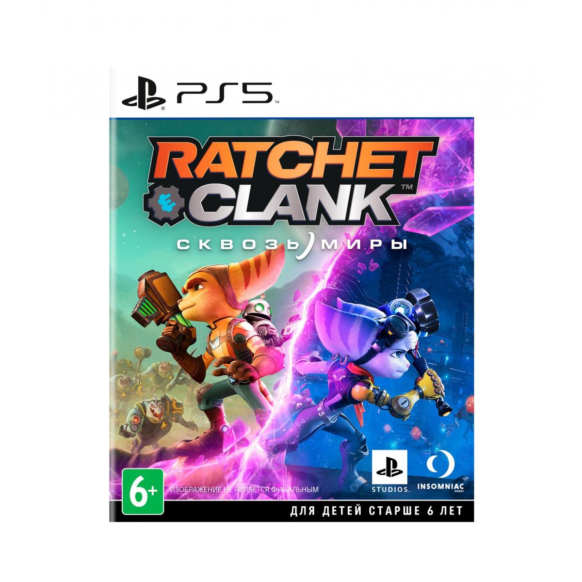 Купить Игра для PlayStation 5 Ratchet & Clank: Сквозь Миры, недорого в в  интернет-магазине Кибермолл с доставкой. Фото, отзывы, описания,  характеристики Владивосток