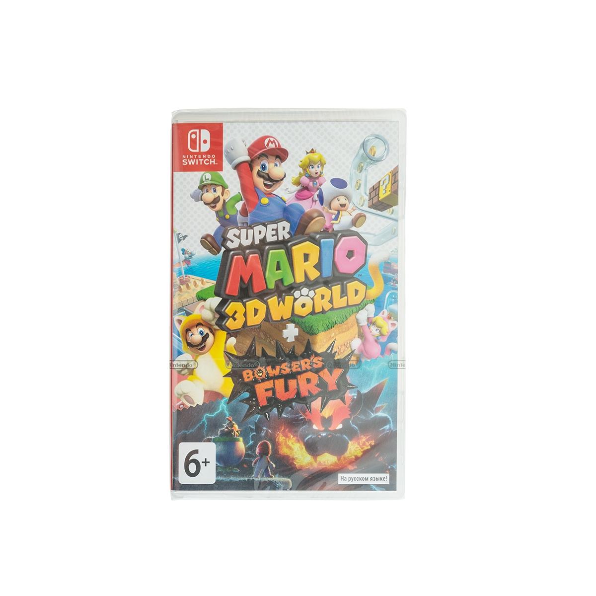 Купить Игра для Nintendo Switch Super Mario 3D World + Bowsers Fury,  недорого в в интернет-магазине Кибермолл с доставкой. Фото, отзывы,  описания, характеристики Владивосток