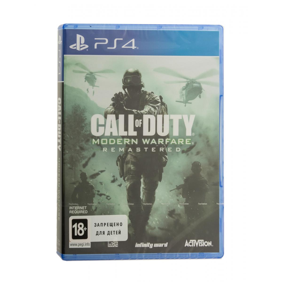 Купить Игра для PlayStation 4 Call of Duty: Modern Warfare Remastered,  недорого в в интернет-магазине Кибермолл с доставкой. Фото, отзывы,  описания, характеристики Владивосток