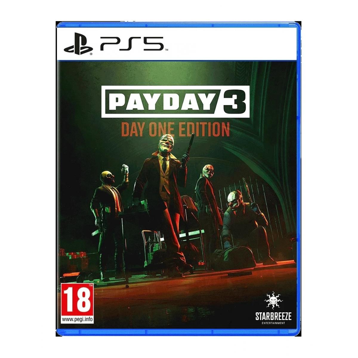 Купить Игра для PlayStation 5 Payday 3 Day one edition, недорого в в  интернет-магазине Кибермолл с доставкой. Фото, отзывы, описания,  характеристики Владивосток