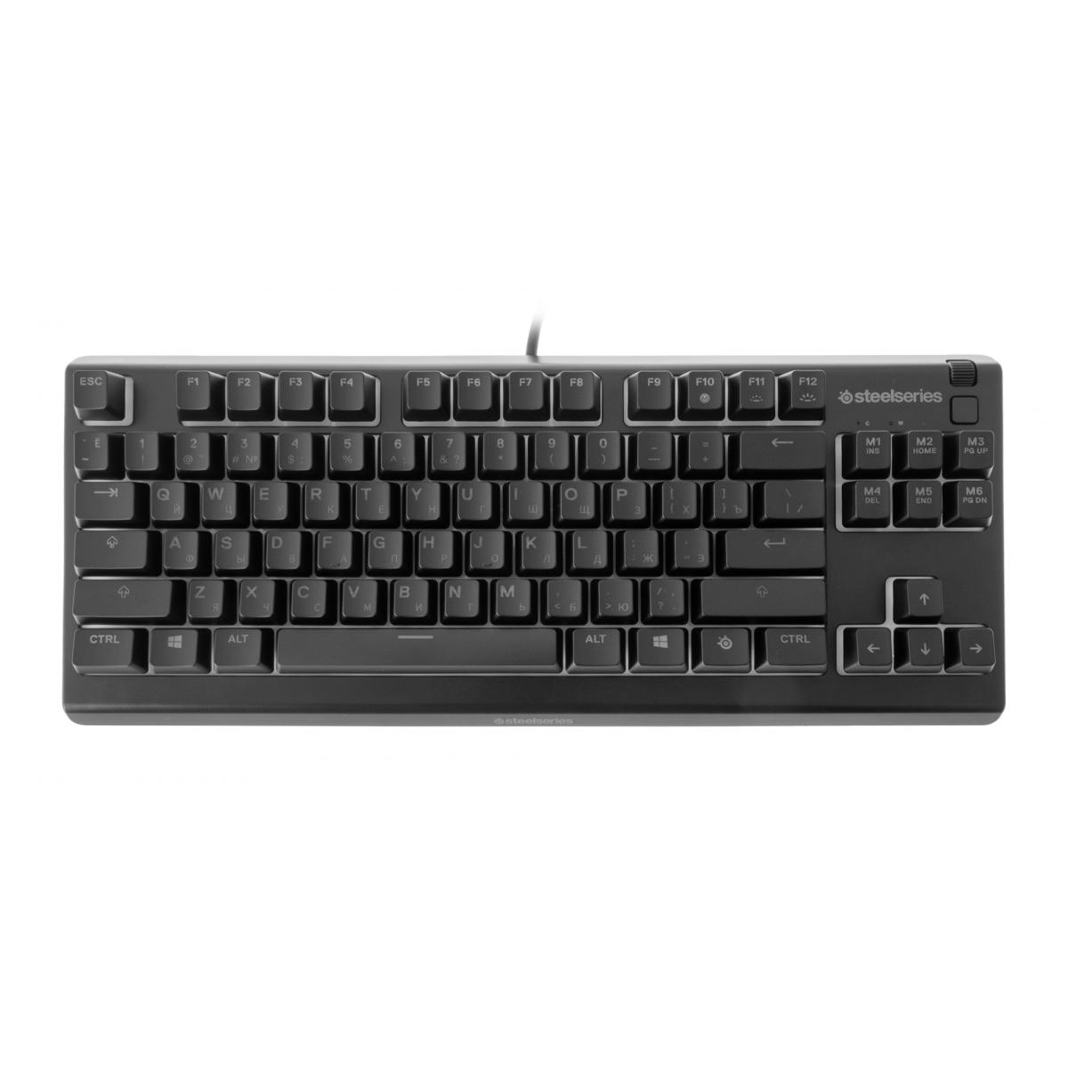 Купить Клавиатура игровая Steelseries Apex 3 TKL Чёрный, недорого в в  интернет-магазине Кибермолл с доставкой. Фото, отзывы, описания,  характеристики Владивосток