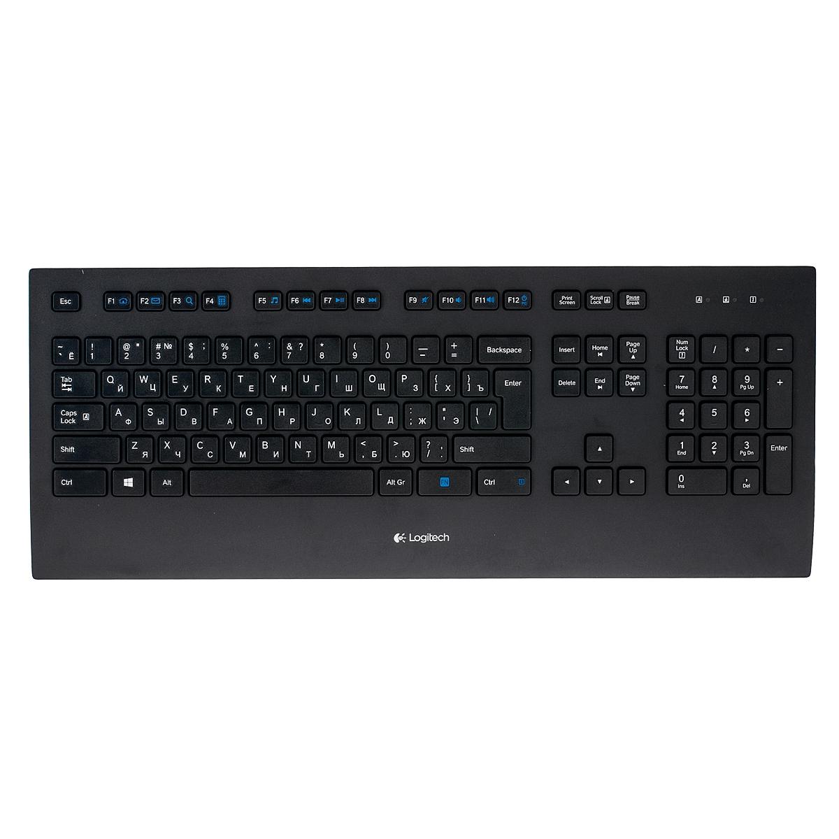 Купить Клавиатура проводная Logitech K280e Чёрный, недорого в в  интернет-магазине Кибермолл с доставкой. Фото, отзывы, описания,  характеристики Владивосток