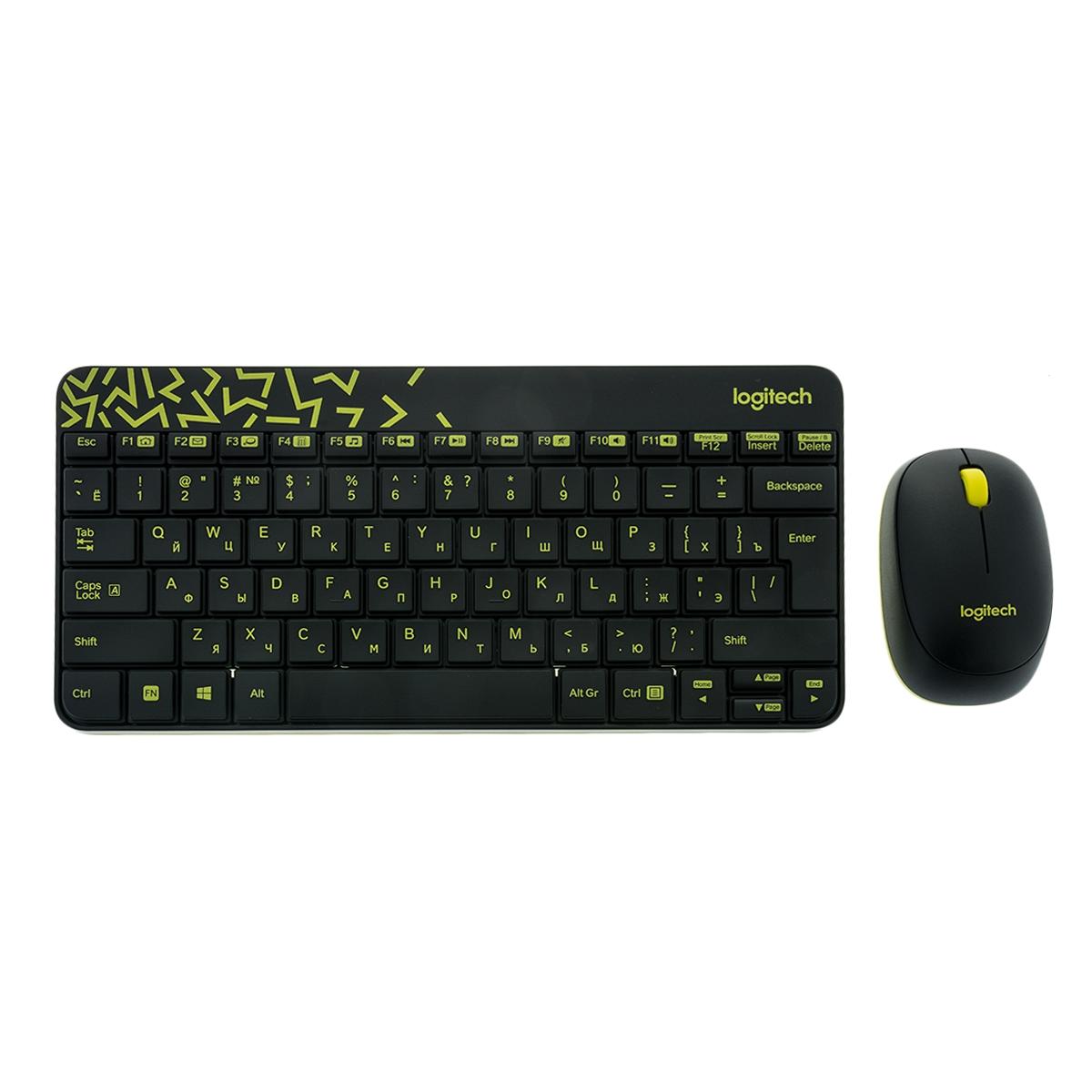 Купить Клавиатура+мышь беспроводные Logitech MK240 Nano Чёрный, недорого в  в интернет-магазине Кибермолл с доставкой. Фото, отзывы, описания,  характеристики Владивосток