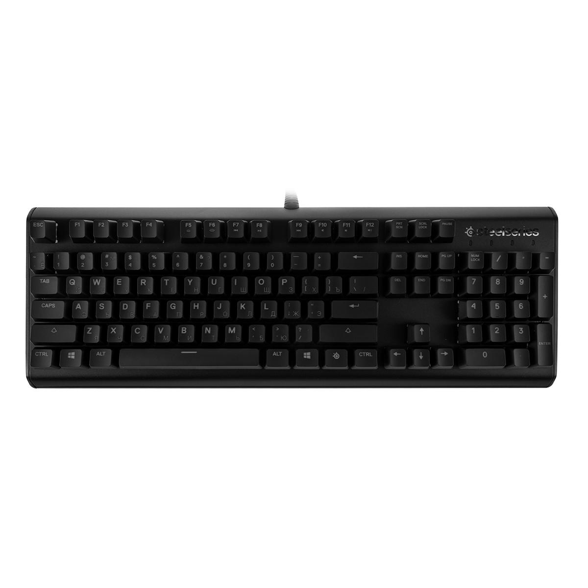 Купить Клавиатура игровая Steelseries Apex M750- RU Layout Чёрный, недорого  в в интернет-магазине Кибермолл с доставкой. Фото, отзывы, описания,  характеристики Владивосток