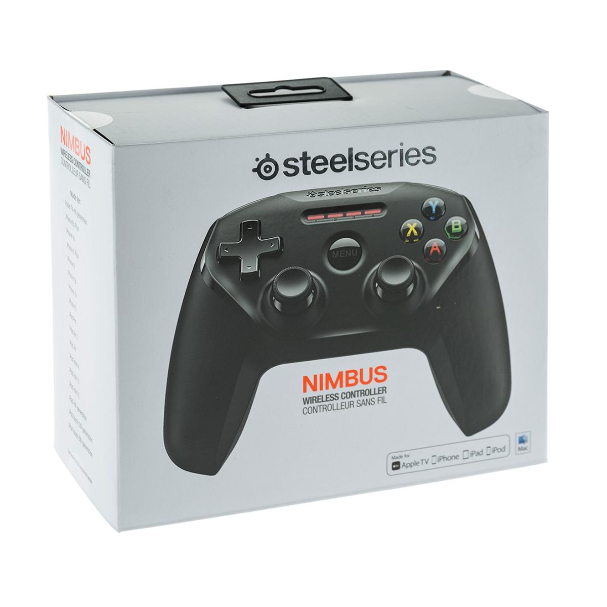 Купить Геймпад Steelseries Nimbus Bluetooth Чёрный, недорого в в  интернет-магазине Кибермолл с доставкой. Фото, отзывы, описания,  характеристики Владивосток