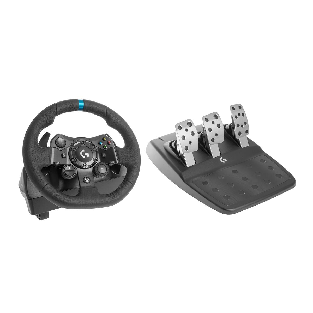 Купить Руль игровой Logitech G923 (941-000158) для Xbox Series X/S, Xbox  One и ПК Чёрный, недорого в в интернет-магазине Кибермолл с доставкой.  Фото, отзывы, описания, характеристики Владивосток