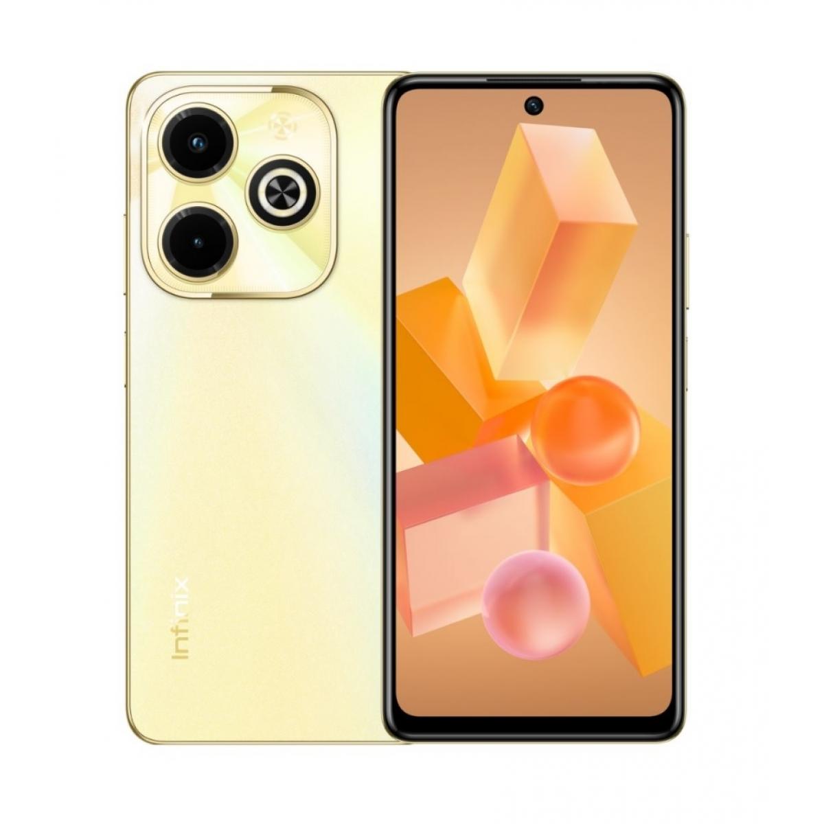 Купить Смартфон Infinix Hot 40i 8/256 Gb Золотой, недорого в в  интернет-магазине Кибермолл с доставкой. Фото, отзывы, описания,  характеристики Владивосток