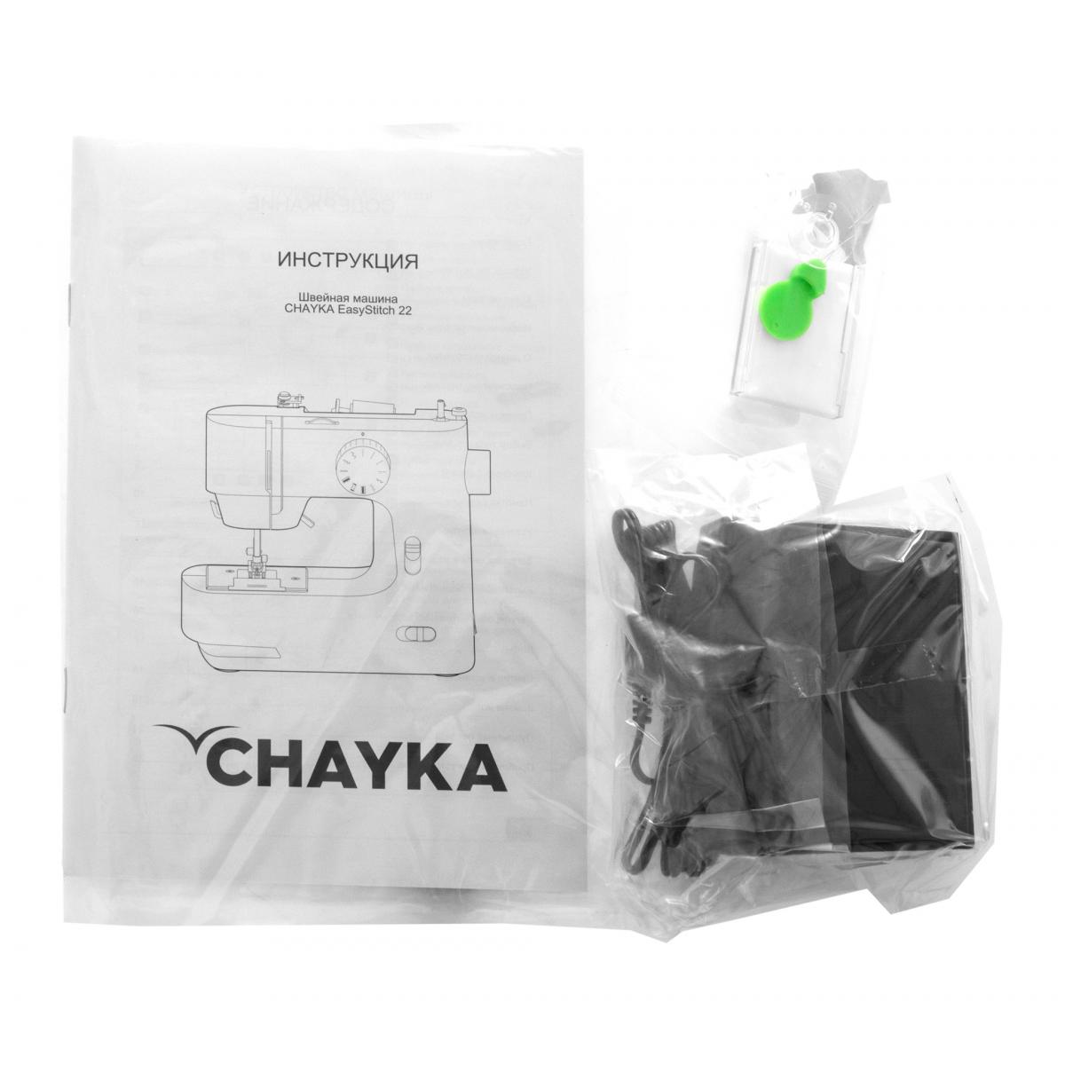 Купить Швейная машина Chayka EASYSTITCH 22, недорого в в интернет-магазине  Кибермолл с доставкой. Фото, отзывы, описания, характеристики Владивосток